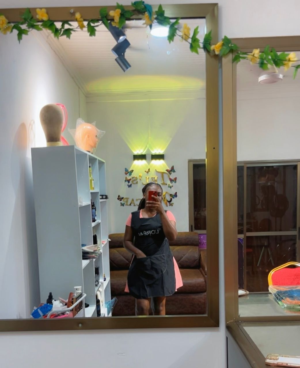 Salon layout