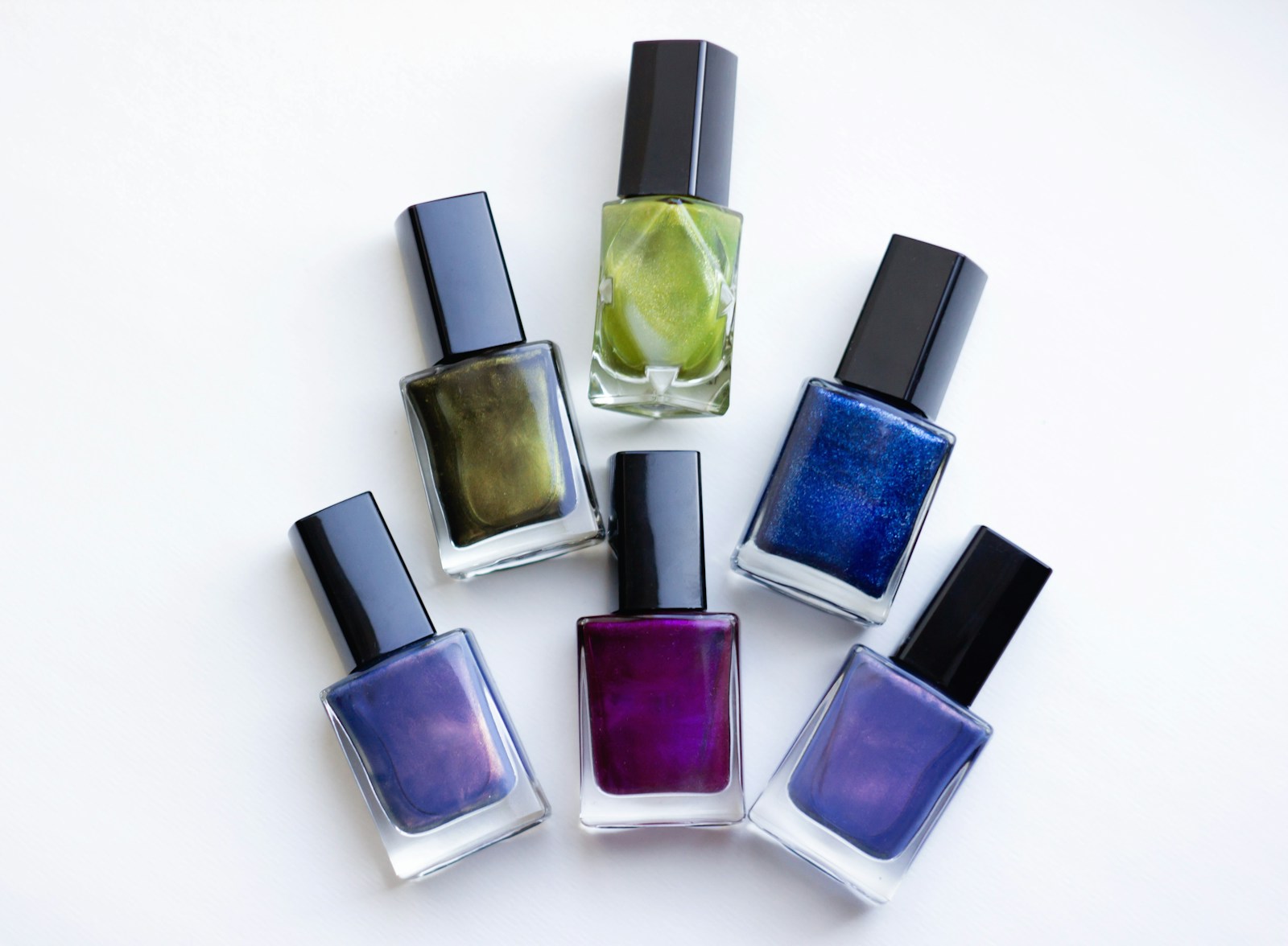 Colorful Nail Polish Collection